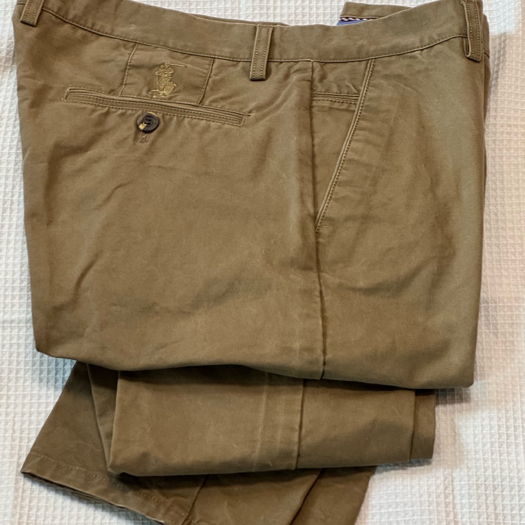 Polo Ralph Lauren Men's Tan Chino Pants 38 31 All Cotton